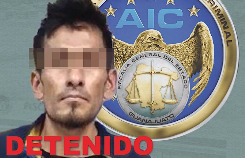 Capturan a presunto autor material del multihomicidio de estudiantes en Celaya.