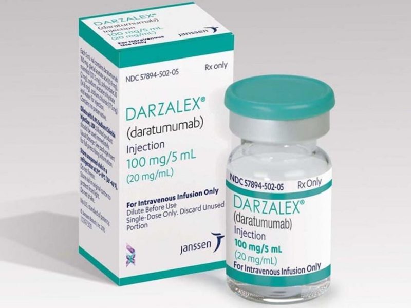 Emiten alerta por falsificación y venta ilegal del medicamento Darzalex.