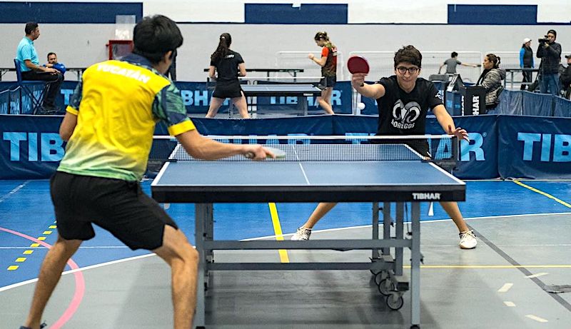 Equipo queretano de tenis de mesa gana 12 medallas.