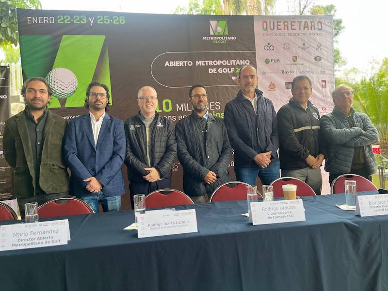 Querétaro se prepara para recibir el Abierto Metropolitano de Golf 2024.