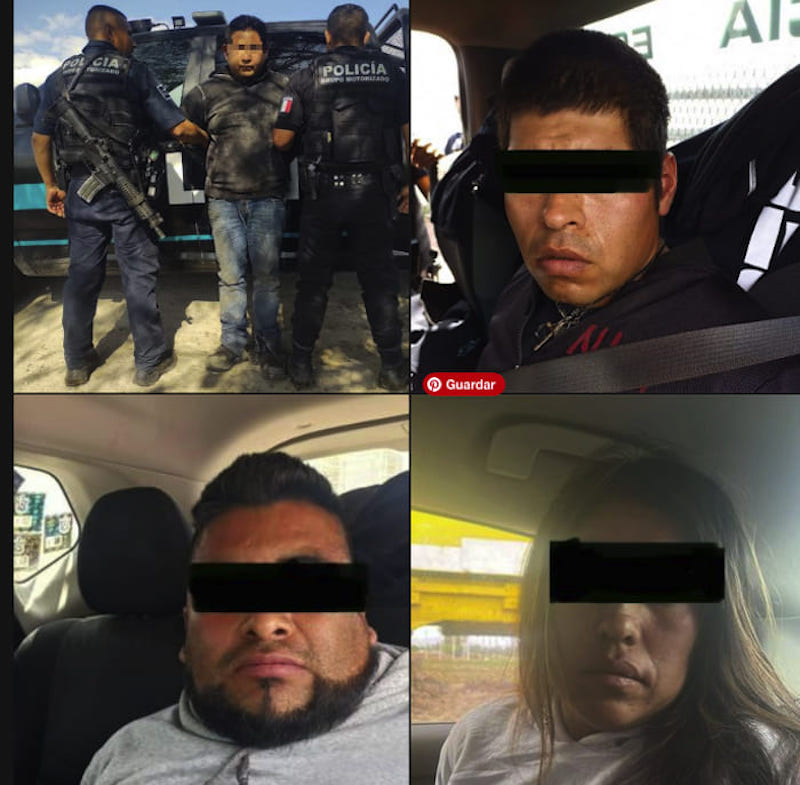 Capturan a 4 sujetos por robo de una retroexcavadora en El Marqués