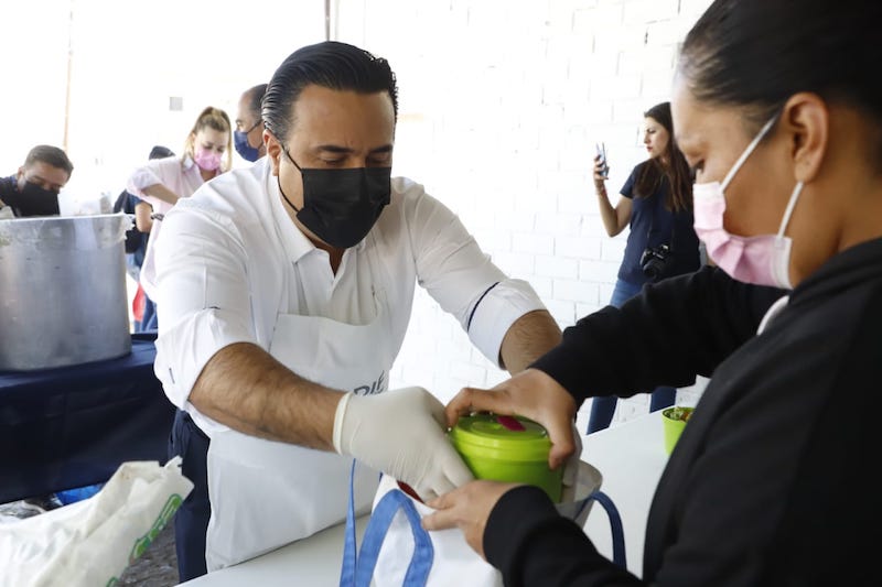 Continuará programa "Comedor Contigo" durante 2024 en la Capital Queretana.