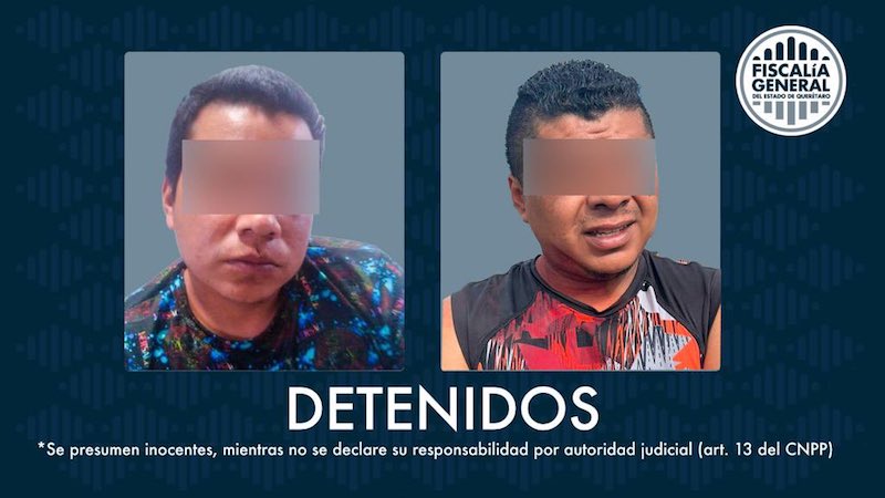 Dos sujetos detenidos tras riña en campo de futbol en la Colonia Fraternidad en Querétaro Capital.