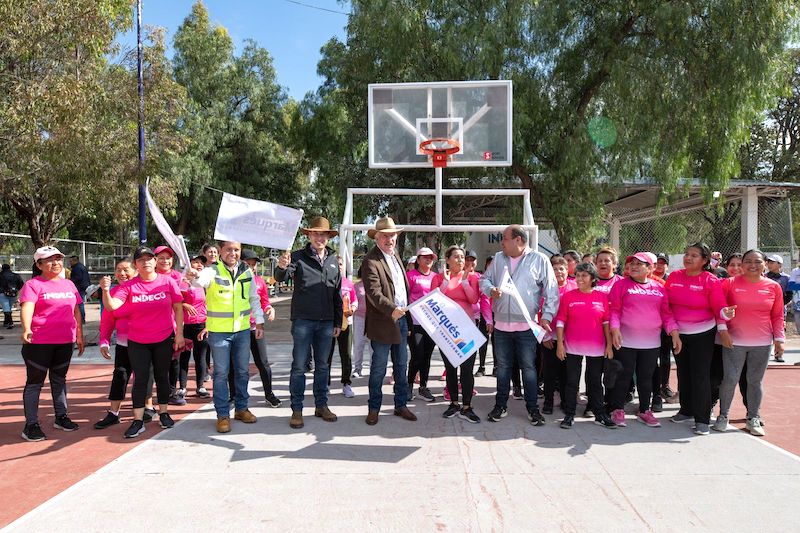 Enrique Vega Carriles encabeza arranque de obras por 24 millones de pesos en La Cañada.