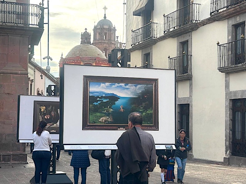Inauguran en Querétaro la exposición Museo del Prado en la Calle.