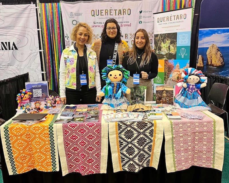 Querétaro asiste al Travel and Adventure Show en Chicago.