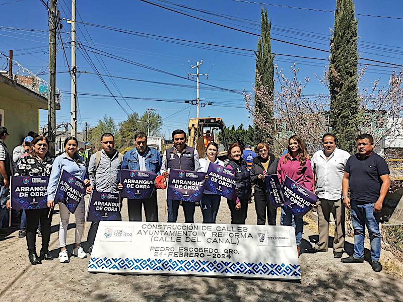 Anuncia Amarildo Bárcenas obras para mejorar calles Ayuntamiento y Reforma en Cabecera Municipal.