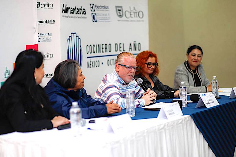 Anuncian en Querétaro la realización de semifinal nacional del Cocinero del Año.