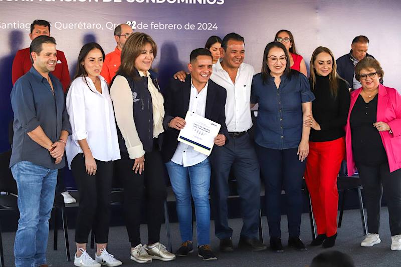 Arranca el programa Condominio Mejorado 2024 en la Capital de Querétaro.