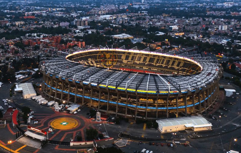 El Estadio Azteca será sede de partido inaugural del Mundial de Futbol 2026.