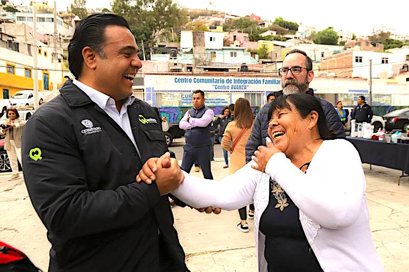 Encabeza Luis Nava transformaciones en Bolaños con el Programa Mi Querétaro Lindo.