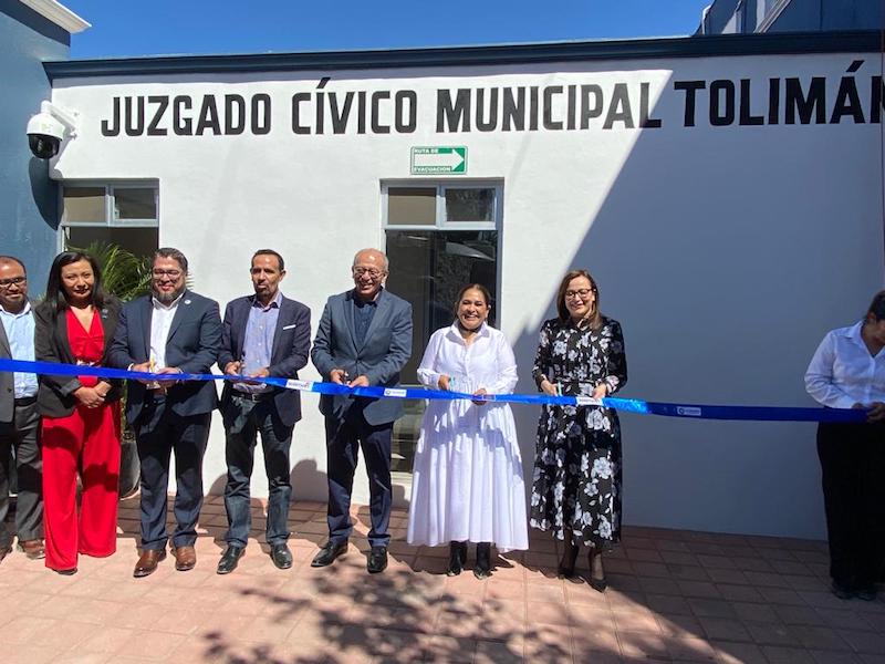 Inauguran nuevo Juzgado Cívico en Tolimán