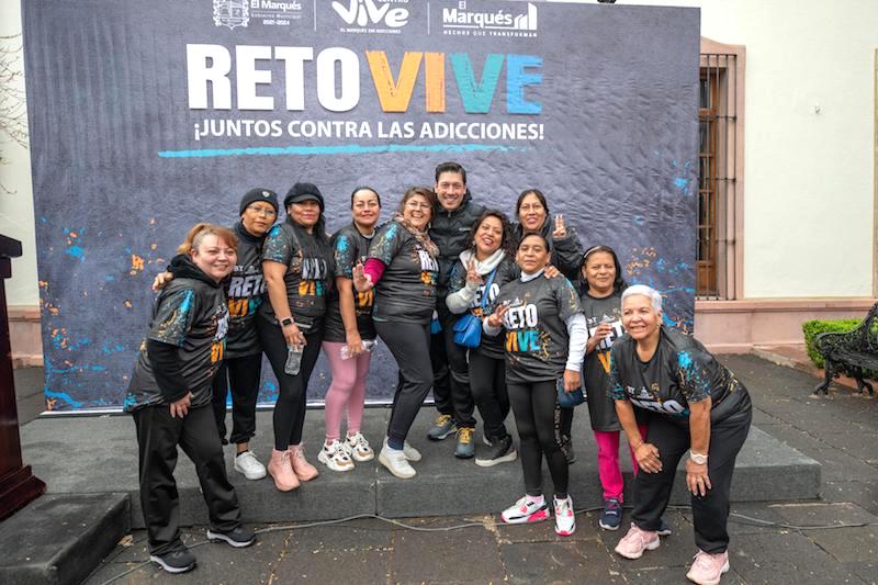 Rodrigo Monsalvo encabeza evento Reto Vive-Centro Vive para promover salud mental.