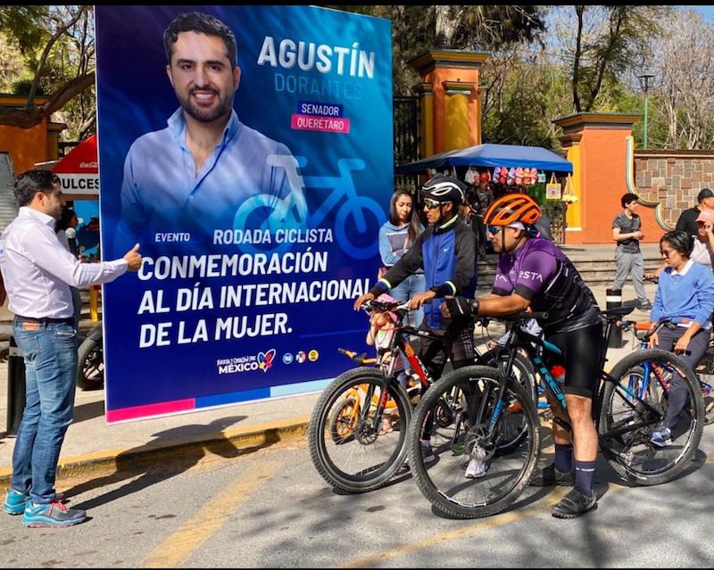 Agustín Dorantes se compromete a generar becas y empleo para los jóvenes.