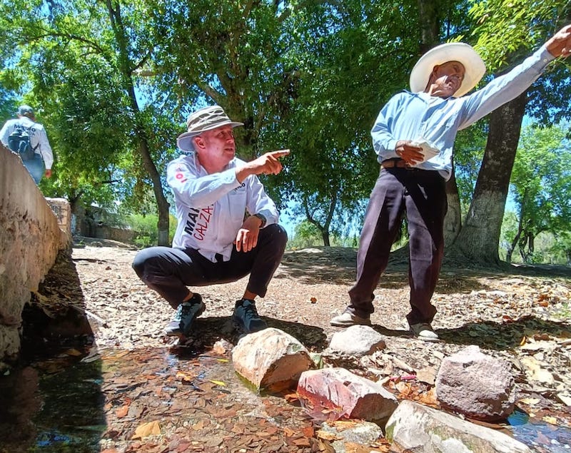 Asegura Mario Calzada que el tema del agua será su prioridad