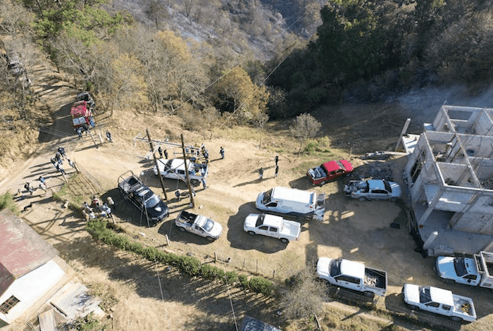 Incendio Forestal en Pinal de Amoles controlado al 70%.