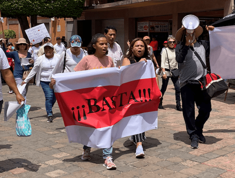 Marcha 8M habra cierres viales en Queretaro por Dia Internacional de la Mujer 2024
