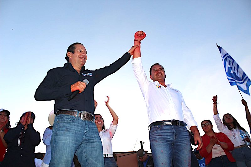 "Mantengamos en rumbo", aseguró Manuel Montes en su arranque de campaña a la Presidencia Municipal de Colón