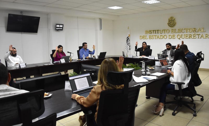 Aprueban 271 candidaturas en Querétaro a Diputaciones locales y Ayuntamientos.