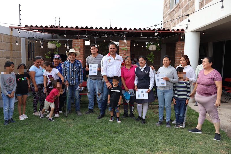 Manuel Montes visita Viborillas para plantear continuación de proyectos.