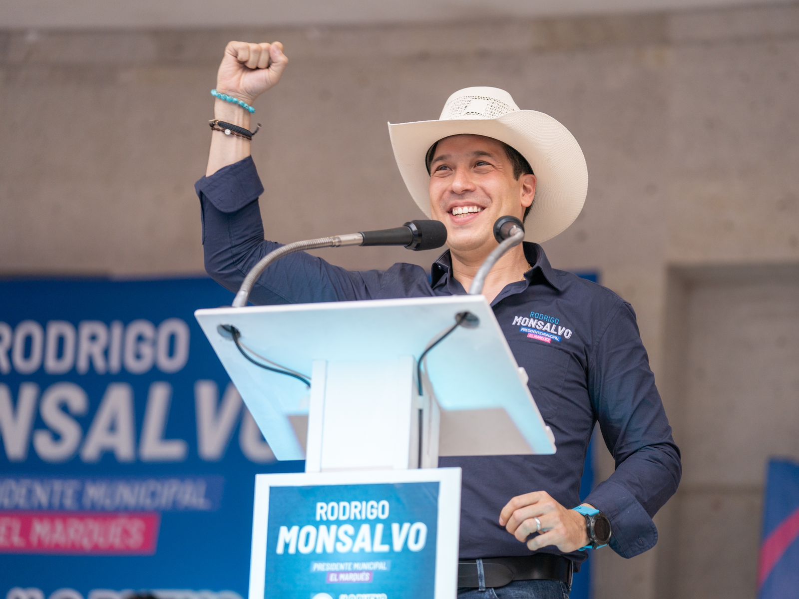 Miles de marquesinos arropan a Rodrigo Monsalvo en su arranque de campaña