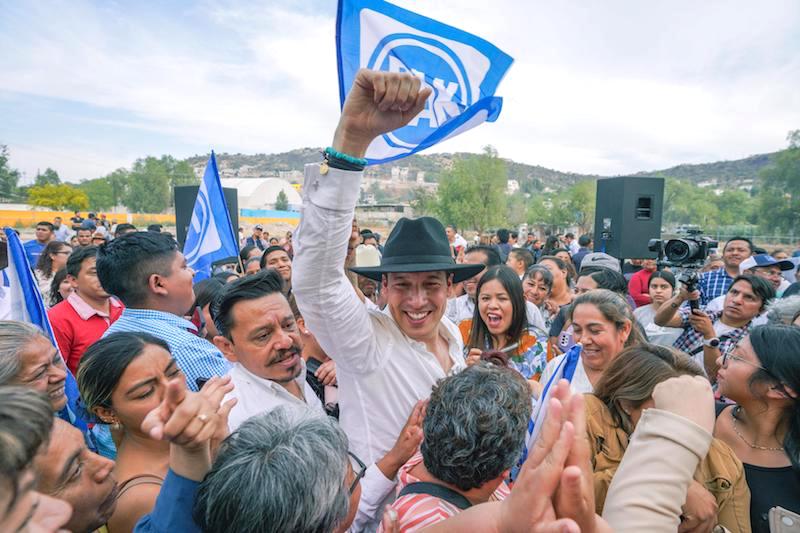 Rodrigo Monsalvo se registra como Candidato a la Alcaldía de El Marqués.