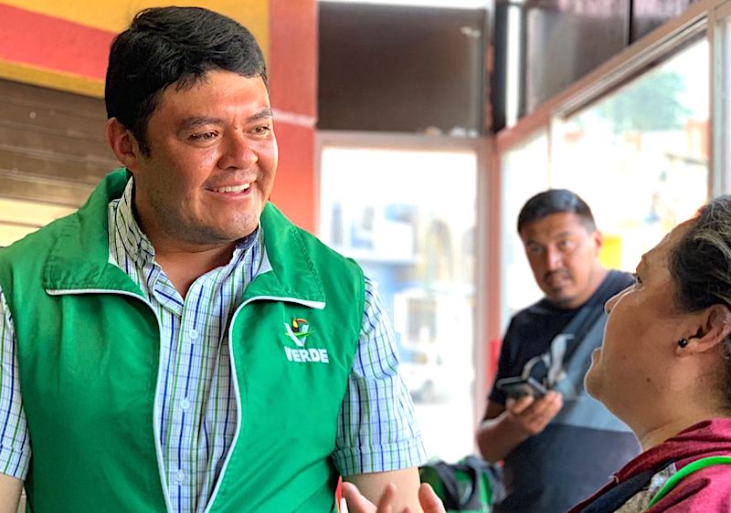#Elecciones2024 Carlos Manuel Ledesma Robles, candidato del #PVEM a la Presidencia de #SanJoaquín, informó que realizará su evento de cierre de campaña este 29 de mayo..