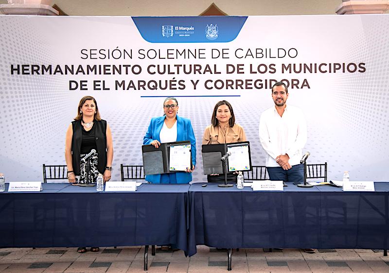 El Marqués y Corregidora firman Hermanamiento Cultural