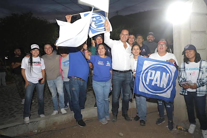 Manuel Montes lleva sus propuestas a Peña Colorada y La Zorra