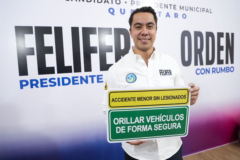 Propone Felifer modificación a reglamento de tránsito para agilizar movilidad en Querétaro