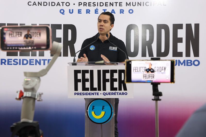 Propone Felifer orden en el comercio y revitalizar la Alameda Hidalgo