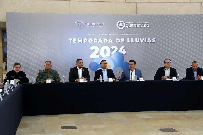 Se prepara la Capital de Querétaro para la temporada de lluvias 2024.