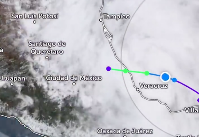 Se prevé que Huracán Berly impacte la península de Yucatán.