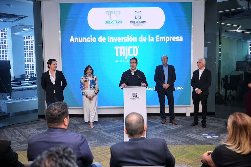 Anuncia Felifer Macías inversión de más de 200 millones de pesos de la empresa danesa TAJCO