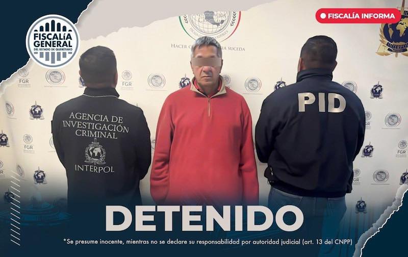Capturan en Uruguay a sujeto acusado en Querétaro de violencia digital