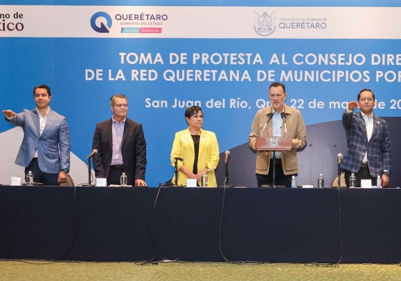 Chepe Guerrero asume presidencia de la Red Queretana de Municipios por la Salud