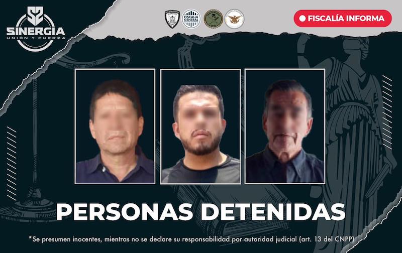 Detienen a 6 personas y aseguran 8 inmuebles en Querétaro y Corregidora relacionados con robo de vehículos