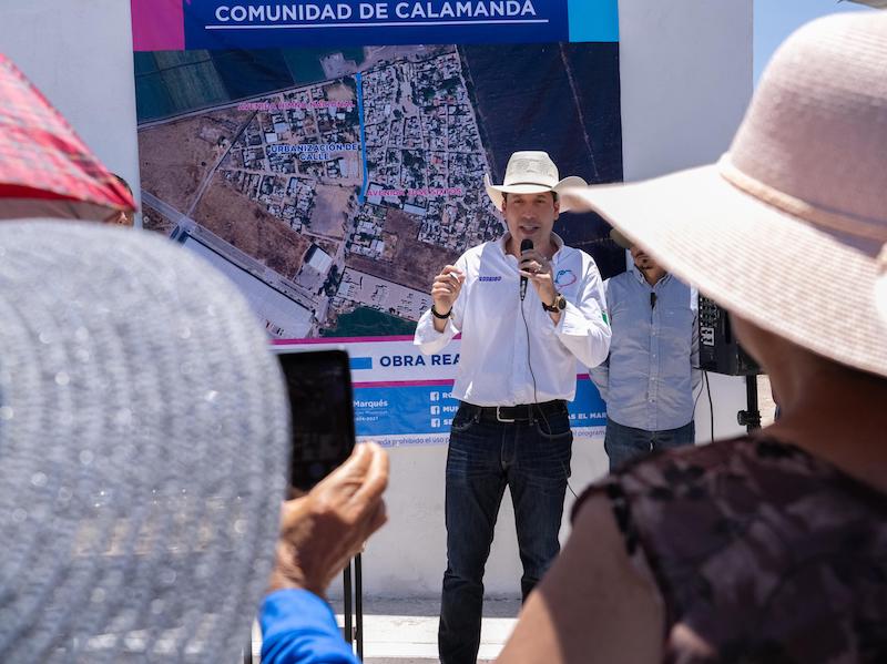 Entrega Rodrigo Monsalvo planta tratadora de aguas residuales en El Marqués