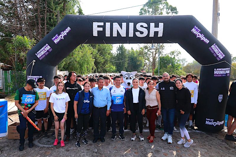 Éxito total en Huimilpan con la primera edición de la “Carrera Cool Colors”