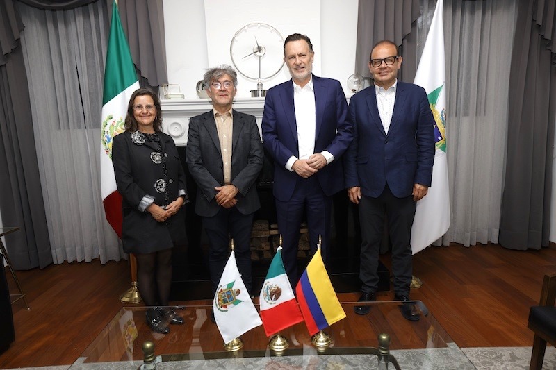 Fortalece Gobernador de Querétaro lazos con Colombia