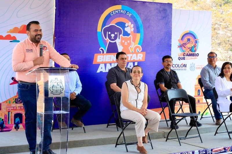 Gaspar Trueba da inicio a la construcción del Centro de Bienestar Animal en Colón