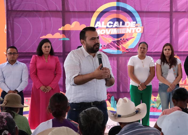 Gaspar Trueba lleva “Alcalde en Movimiento” al Ejido Patria y anuncia que gestiona nuevas rutas de transporte público