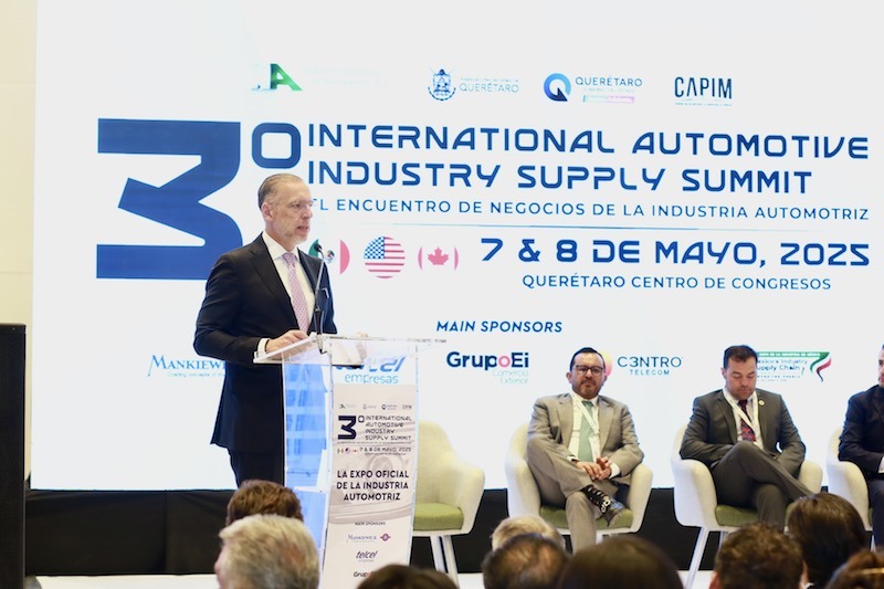 Inaugura Marco Del Prete la tercera edición del Automotive Industry Supply Summit en Querétaro