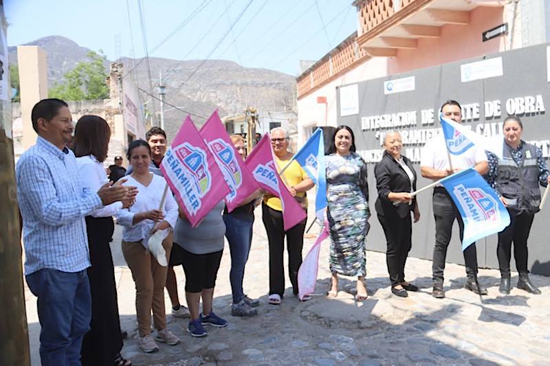 Inician obras de urbanización en la cabecera municipal de Peñamiller
