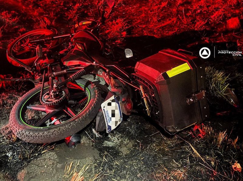 Muere conductor de moto en la Autopista 57 en Palo Alto, El Marqués