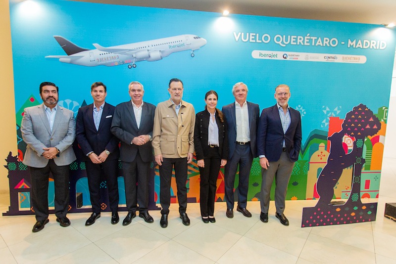 Nuevo vuelo de Querétaro a Madrid acercará a dos continentes