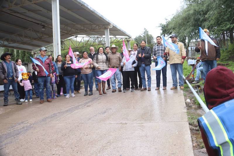 Arranca construccion de tanque de agua y linea de conduccion en la comunidad de Molinitos en Penamiller