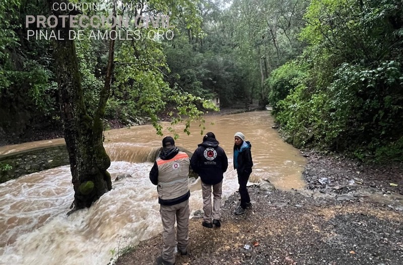 Autoridades municipales anunciaron el cierre al turismo del Puente de Dios y el Cañón del Infiernillo como medida preventiva ante posibles deslaves.