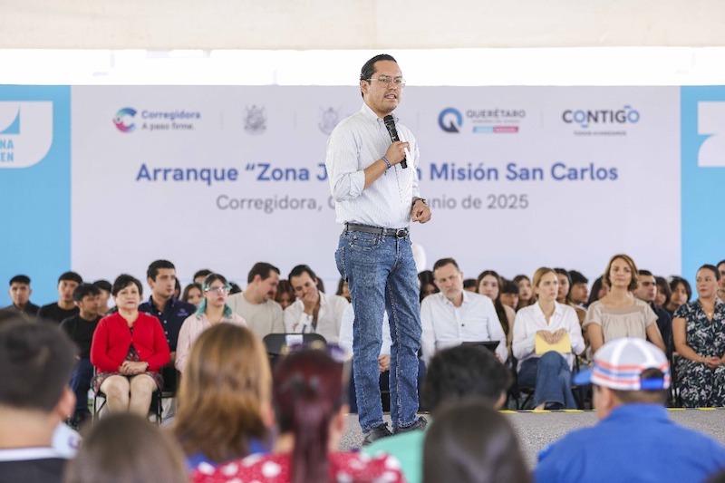 Chepe Guerrero y Mauricio Kuri ponen en marcha el programa “Zona Joven” en Corregidora