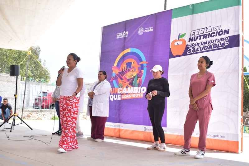 Colón promueve alimentación saludable con Feria de Nutrición en El Coyote